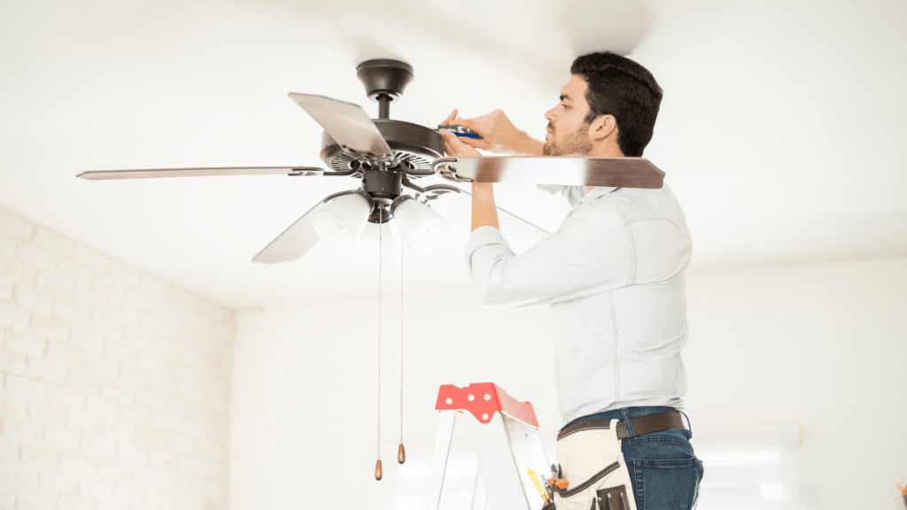 11 Tips On How To Fix A Wobbly Ceiling, Is A Wobbling Ceiling Fan Safe