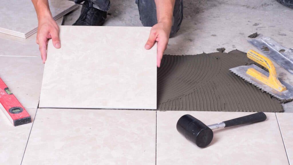 sealing bathroom tile