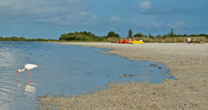 Tigertail Beach is the best quiet beaches in florida